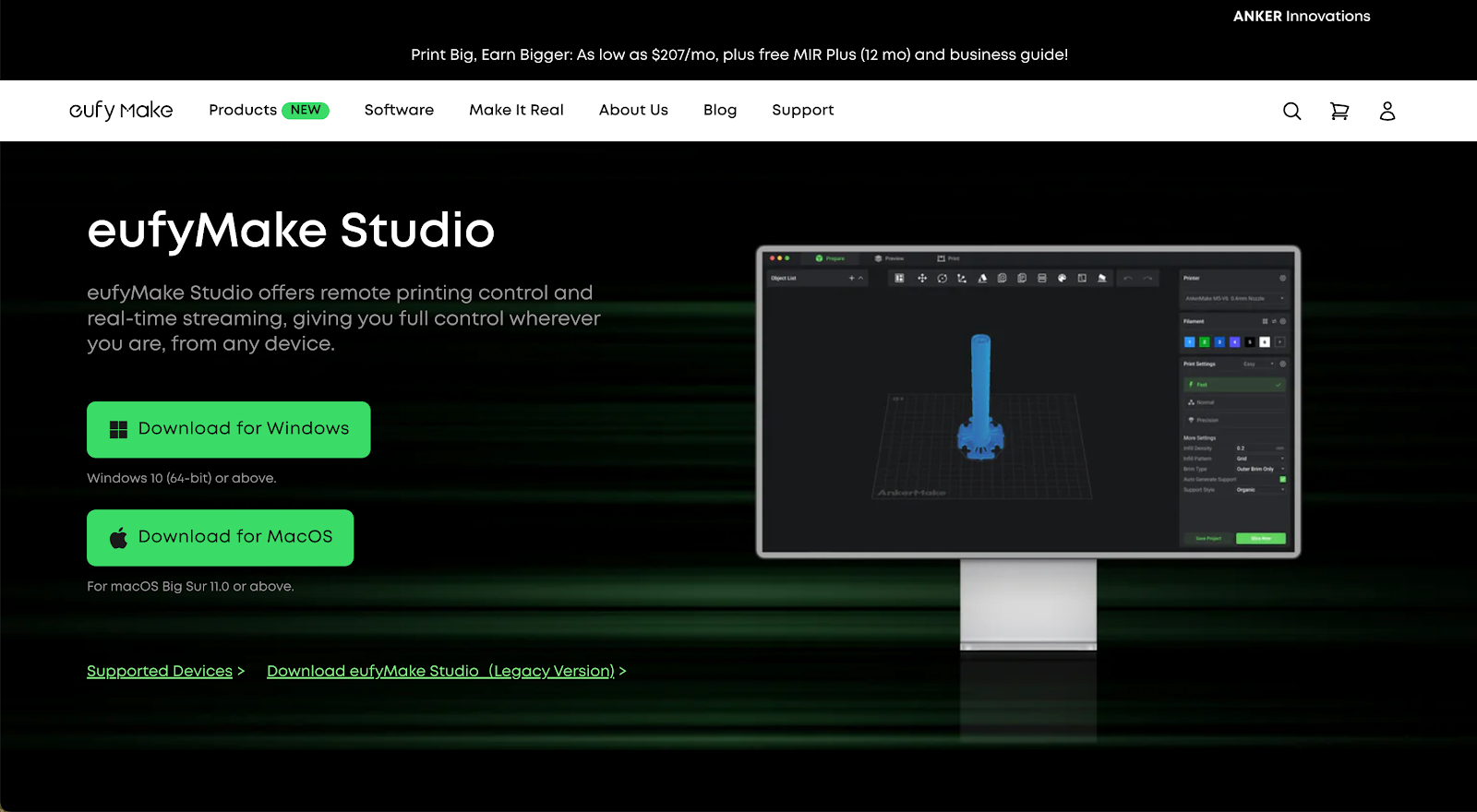 eufyMake Studio PC Software Download and Installation